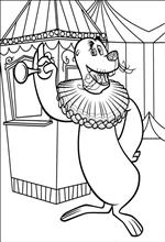 coloring page Madagascar 3